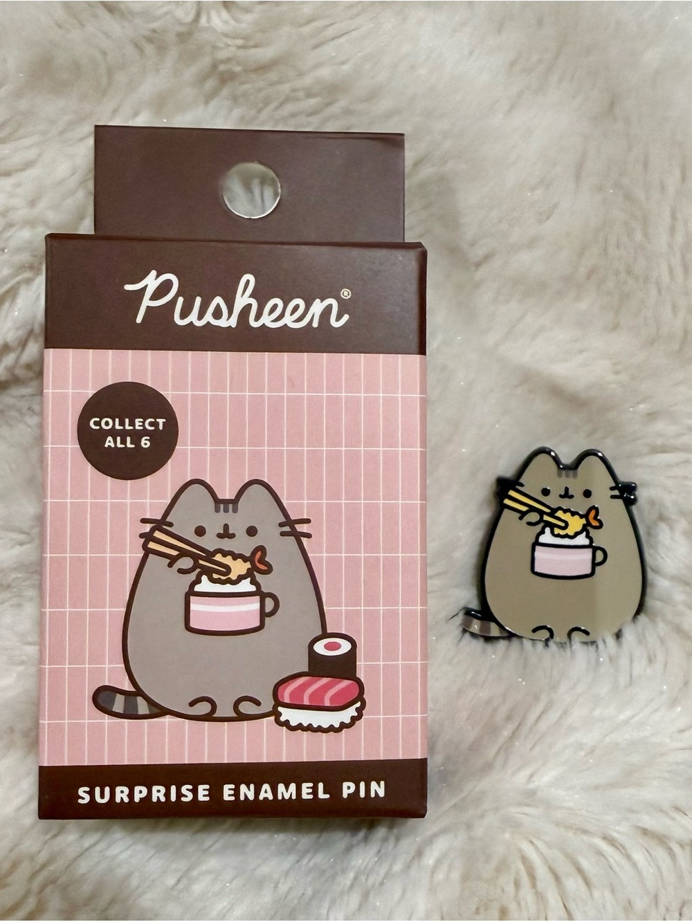 Pusheen Ramen Sushi Blind Box Enamel Pin Hot Topic Exclusive